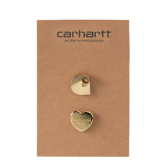 Carhartt WIP Pins Set Gold - Parasol Store