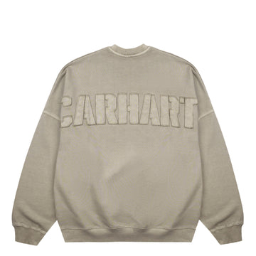 Carhartt WIP RGGD Sweat Fleur De Sel Garment Dyed