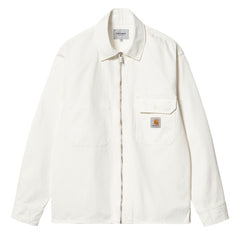 Carhartt WIP Rainer Shirt Jac Off-White Rinsed - Parasol Store
