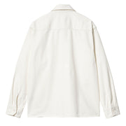 Carhartt WIP Rainer Shirt Jac Off-White Rinsed - Parasol Store