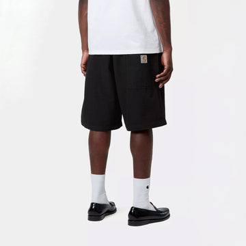 Carhartt WIP Rainer Short Black Garment Dyed