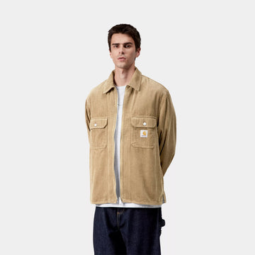Carhartt WIP Reynold Shirt Jac Leather Rinsed - Parasol Store