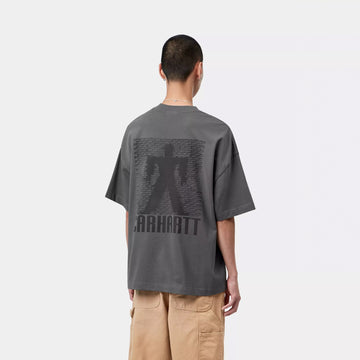 Carhartt WIP S/S Bricky Man T-Shirt Soot Stone Dyed