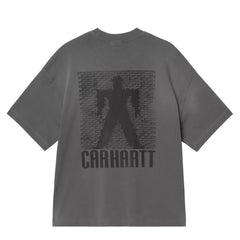 Carhartt WIP S/S Bricky Man T-Shirt Soot Stone Dyed