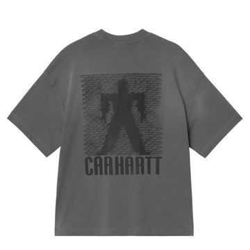 Carhartt WIP S/S Bricky Man T-Shirt Soot Stone Dyed
