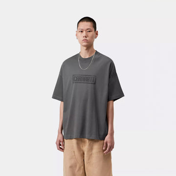 Carhartt WIP S/S Bricky Man T-Shirt Soot Stone Dyed