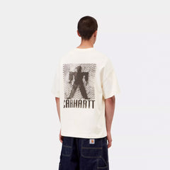 Carhartt WIP S/S Bricky Man T-Shirt Wax Stone Dyed