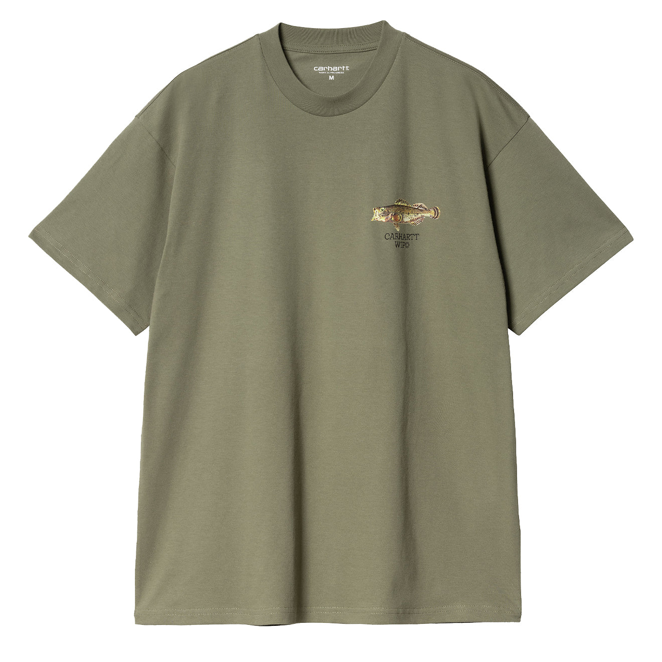 Carhartt WIP S/S Fish T-Shirt Dollar Green | Parasol Store