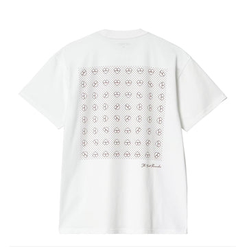 Carhartt WIP S/S Furoshiki T-Shirt White / Red