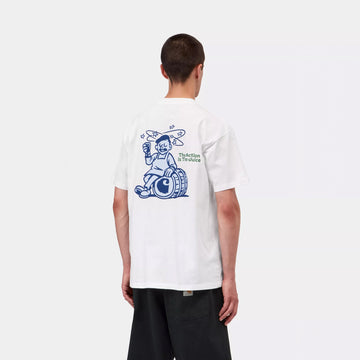 Carhartt WIP S/S Grape Picker T-Shirt White