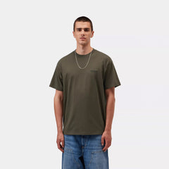 Carhartt WIP S/S Script Embroidery T-Shirt Cypress / Black