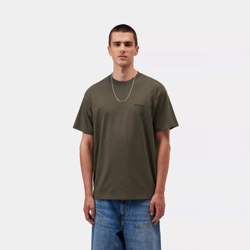 Carhartt WIP S/S Script Embroidery T-Shirt Cypress / Black