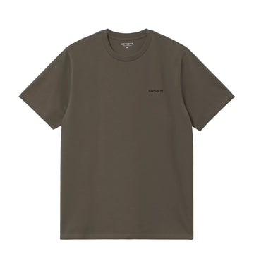 Carhartt WIP S/S Script Embroidery T-Shirt Cypress / Black