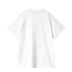 Carhartt WIP S/S Script Embroidery T-Shirt White / Black
