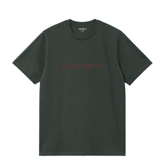 Carhartt WIP S/S Script T-Shirt Dark Scarab / Palisander
