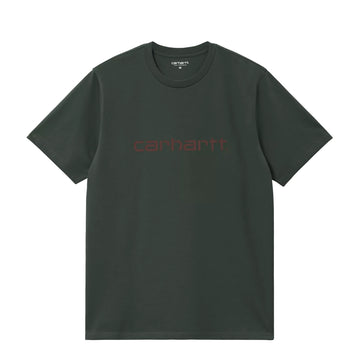 Carhartt WIP S/S Script T-Shirt Dark Scarab / Palisander