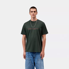 Carhartt WIP S/S Script T-Shirt Dark Scarab / Palisander