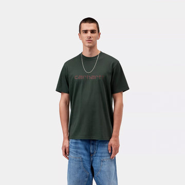 Carhartt WIP S/S Script T-Shirt Dark Scarab / Palisander