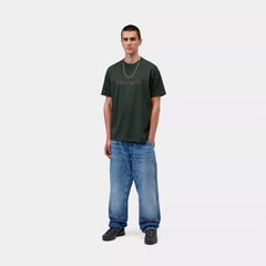 Carhartt WIP S/S Script T-Shirt Dark Scarab / Palisander
