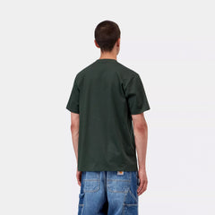 Carhartt WIP S/S Script T-Shirt Dark Scarab / Palisander