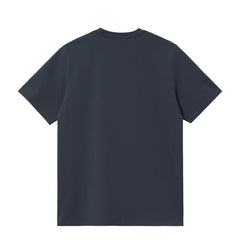 Carhartt WIP S/S American Script T-Shirt Deep Night - Parasol Store
