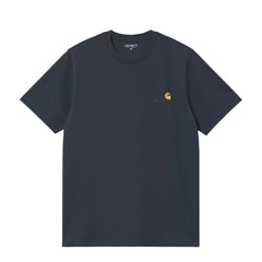Carhartt WIP S/S American Script T-Shirt Deep Night - Parasol Store