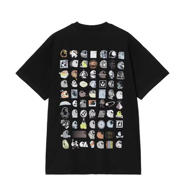 Carhartt WIP S/S C Logo Archive T-Shirt Black - Parasol Store