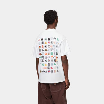 Carhartt WIP S/S C Logo Archive T-Shirt White - Parasol Store