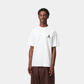 Carhartt WIP S/S C Logo Archive T-Shirt White - Parasol Store