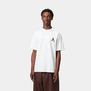 Carhartt WIP S/S C Logo Archive T-Shirt White - Parasol Store