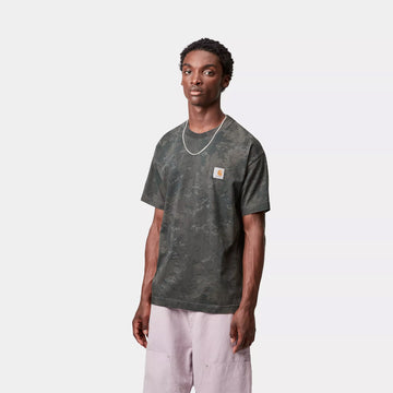 Carhartt WIP S/S Camo Combi T-Shirt Camo Combi Green / Graphite Garment Dyed - Parasol Store
