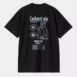 Carhartt WIP S/S Catalogue T-Shirt Black / Bluebird - Parasol Store