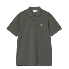 Carhartt WIP S/S Chase Pique Polo Leaf / Gold - Parasol Store