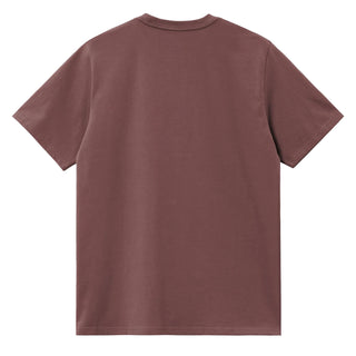 Carhartt WIP S/S Chase T-Shirt Dusky Pink / Gold - Parasol Store