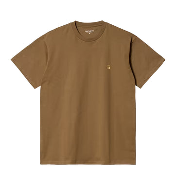 Carhartt WIP S/S Chase T-Shirt Hamilton Brown / Gold
