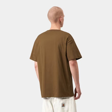 Carhartt WIP S/S Chase T-Shirt Hamilton Brown / Gold