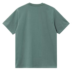 Carhartt WIP S/S Chase T-Shirt Silver Pine / Gold - Parasol Store