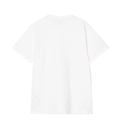 Carhartt WIP S/S Chase T-Shirt White / Gold - Parasol Store