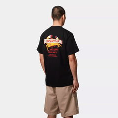 Carhartt WIP S/S Crab Paint T-Shirt Black - Parasol Store