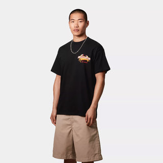 Carhartt WIP S/S Crab Paint T-Shirt Black - Parasol Store