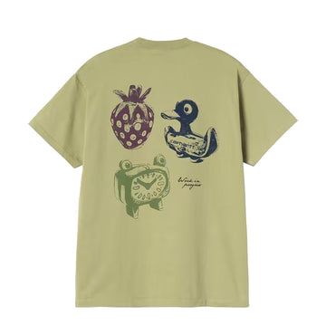 Carhartt WIP S/S Forma T-Shirt Gentle Green Heavy Stone Wash - Parasol Store