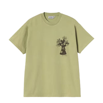 Carhartt WIP S/S Forma T-Shirt Gentle Green Heavy Stone Wash - Parasol Store