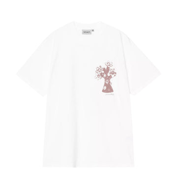 Carhartt WIP S/S Forma T-Shirt White Heavy Stone Wash - Parasol Store