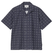 Carhartt WIP S/S Furoshiki Shirt Furoshiki Print / Blue - Parasol Store