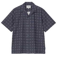 Carhartt WIP S/S Furoshiki Shirt Furoshiki Print / Blue - Parasol Store