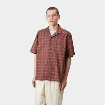 Carhartt WIP S/S Furoshiki Shirt Furoshiki Print / Henna - Parasol Store