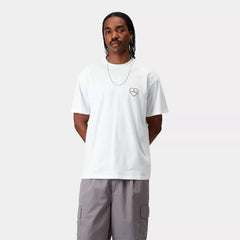 Carhartt WIP S/S Furoshiki T-Shirt White / Red - Parasol Store