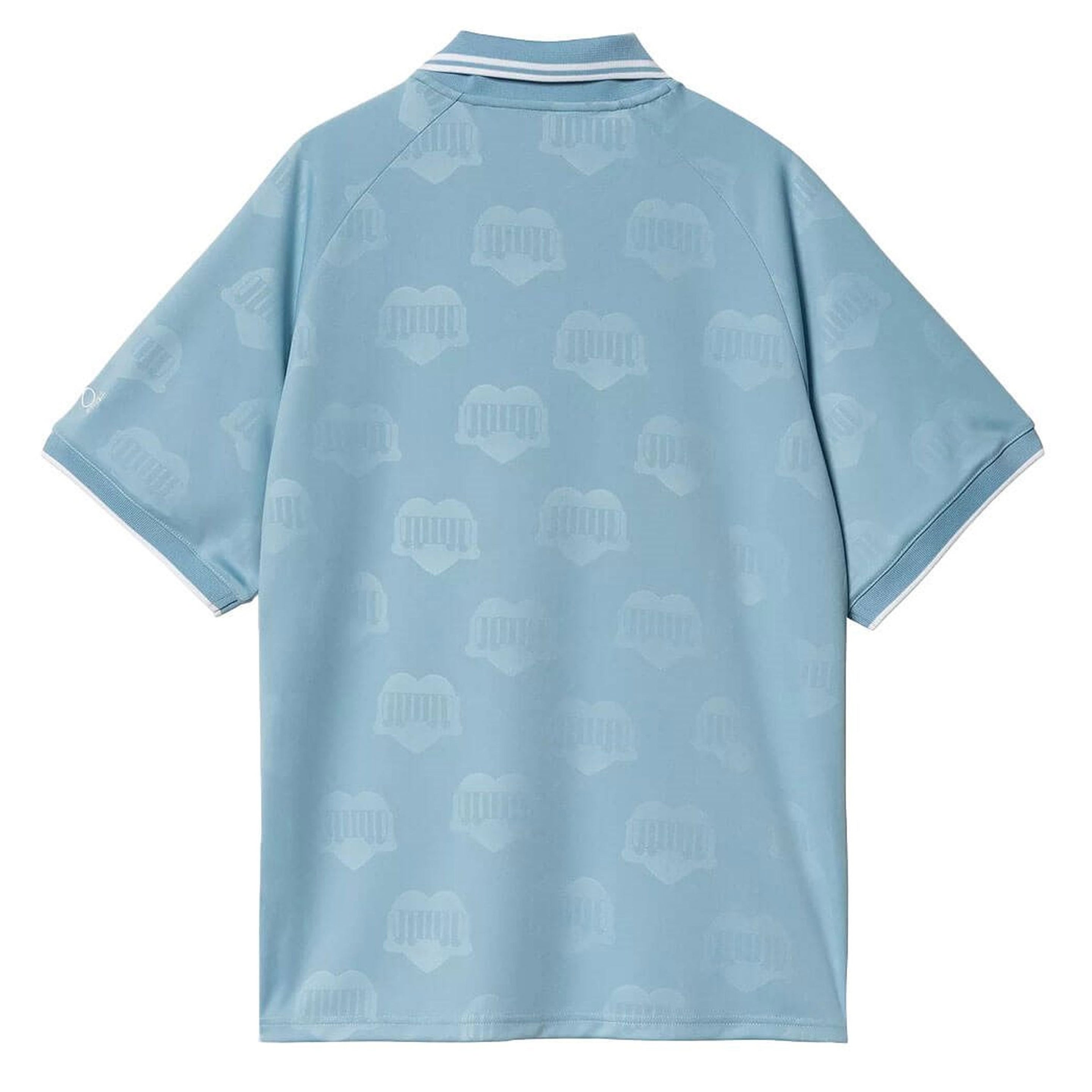 Carhartt WIP S/S Harttes Football T-Shirt Heart Train Jacquard / Bluebird
