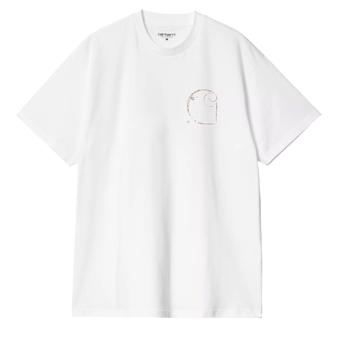Carhartt WIP S/S Java T-Shirt White - Parasol Store