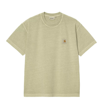 Carhartt WIP S/S Nelson T-Shirt Gentle Green Garment Dyed - Parasol Store